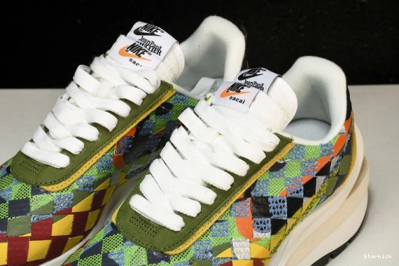 DR5209-300 Woven “Green sacai Nike Vaporwaffle Gusto”  1214